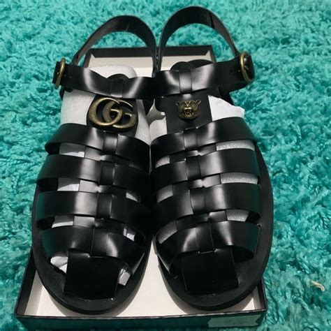 gucci sndals|gucci unisex sandals.